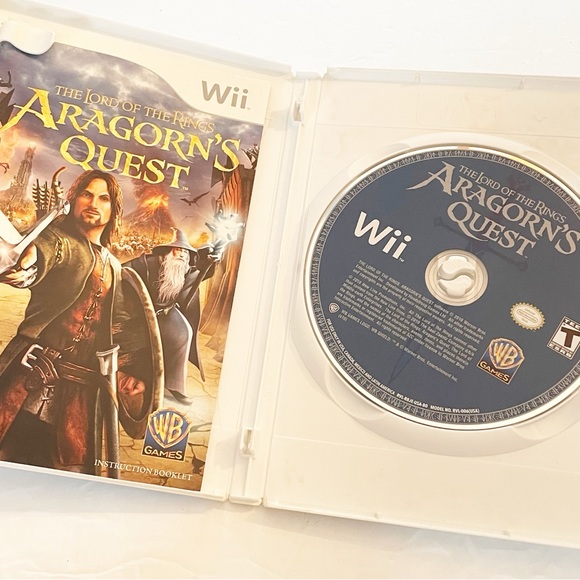 Nintendo Wii Lord of the Rings: Aragorn’s Quest DVD Video Game - Picture 3 of 3